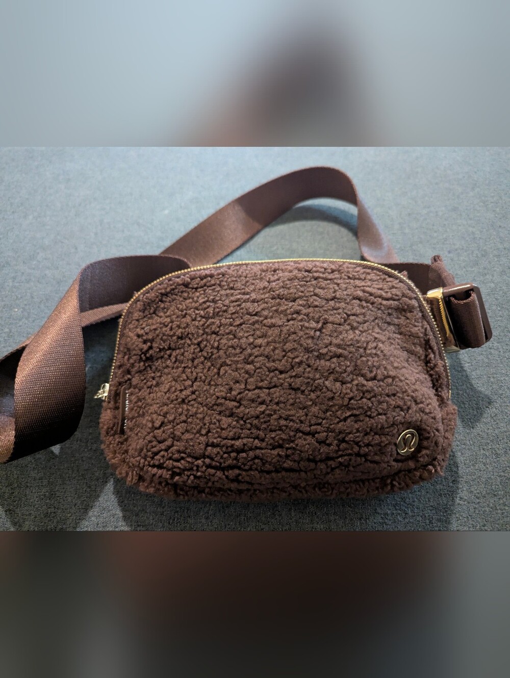 lululemon athletica Brown Sherpa Belt Bag